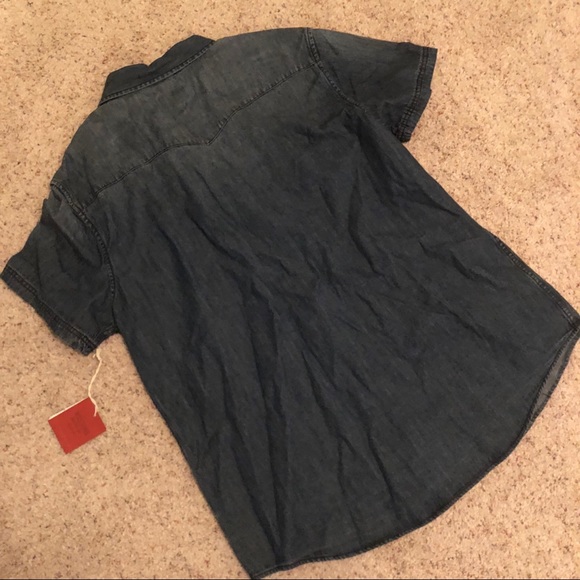 💙Mossimo Denim Top - Picture 4 of 7